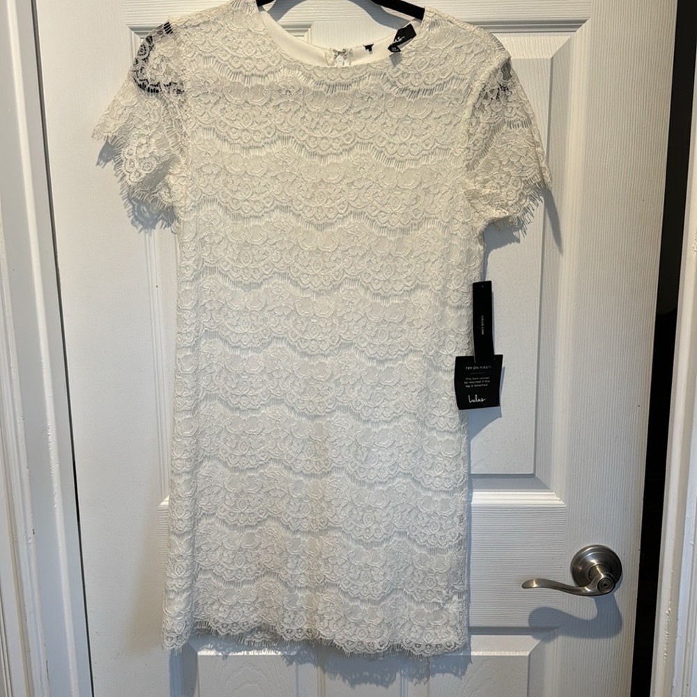 Lace dress new with tags xs lulu - Picture 9 of 9